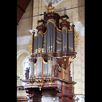 Katwijk aan Zee, Nieuwe Kerk, Orgel seitlich