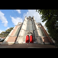 Leiden, Hooglandse Kerk, Sdliche Querhausfassade
