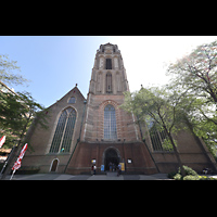Rotterdam, Sint Laurenskerk, Westfassade mit Turm