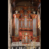 Rotterdam, Sint Laurenskerk, Hauptorgelempore