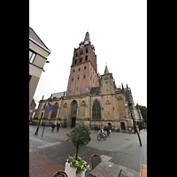 s-Hertogenbosch, Sint Janskathedraal, Ansicht von der Torenstraat / Ecke Kerkstraat von Sdwesten