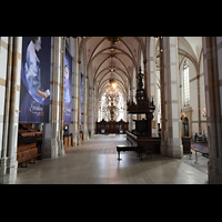 Zwolle, Grote of Sint Michaelskerk, Innenraum in Richtung Chor