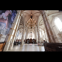 Zwolle, Grote of Sint Michaelskerk, Innenraum in Richtung Chor