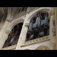 New York City, Episcopal Cathedral of St. John-The-Divine, Orgelprospekt Südseite