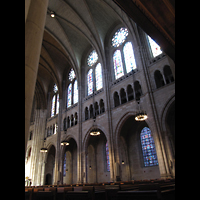 New York City, Riverside Church, Seitlicher Blick ins Hauptschiff
