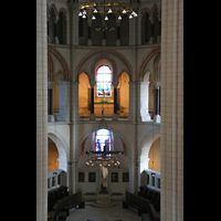 Limburg, Dom, Chorraum von der Orgelempore aus gesehen