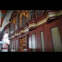 Ochsenfurt, St. Andreas, Orgel mit Spieltisch
