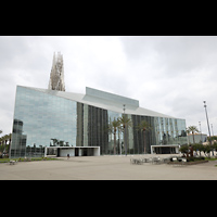 Garden Grove, Christ Cathedral ('Crystal Cathedral'), Ansicht von Sdwesten