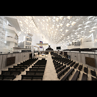Garden Grove, Christ Cathedral ('Crystal Cathedral'), Blick von der West Gallery in die Kathedrale