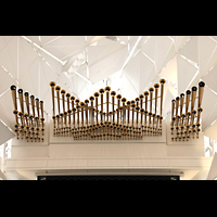 Garden Grove, Christ Cathedral ('Crystal Cathedral'), Epistle Organ (Trompeteria) auf der West Gallery