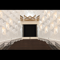 Garden Grove, Christ Cathedral ('Crystal Cathedral'), Gospel Organ (Trompeteria) auf der East Gallery