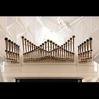 Garden Grove, Christ Cathedral ('Crystal Cathedral'), Gospel Organ (Trompeteria) auf der East Gallery