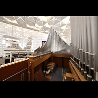 Garden Grove, Christ Cathedral ('Crystal Cathedral'), Zungenpfeifen der Gallery Celestial Organ