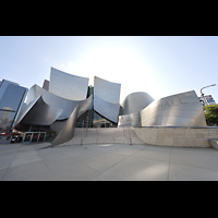 Los Angeles, Walt Disney Concert Hall, Treppenaufgang zum Eingang
