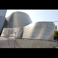 Los Angeles, Walt Disney Concert Hall, Treppenaufgang zum Eingang