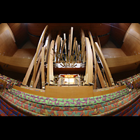 Los Angeles, Walt Disney Concert Hall, Orgel mit Spieltisch