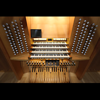 Los Angeles, Walt Disney Concert Hall, Spieltisch von oben