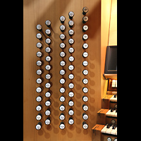 Los Angeles, Walt Disney Concert Hall, Linke Registerstaffel