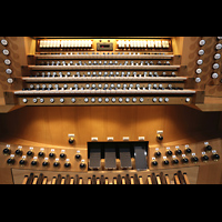 Los Angeles, Walt Disney Concert Hall, Koppel-Wippen, Druckknpfe, Pistons und Schwelltritte