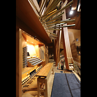 Los Angeles, Walt Disney Concert Hall, Spieltisch mit Pfeifen der Trompeta de Los Angeles