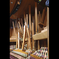 Los Angeles, Walt Disney Concert Hall, Orgel seitlich