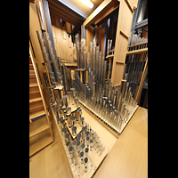 Los Angeles, Walt Disney Concert Hall, Pfeifen des Great, hinten Pedalpfeifen