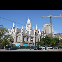 Salt Lake City, Assembly Hall, Auenansicht von Sdwesten