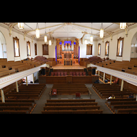 Salt Lake City, Assembly Hall, Innenraum in Richtung Orgel