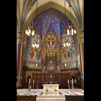 Salt Lake City, Cathedral of the Madeleine, Chorraum mit Hochaltar