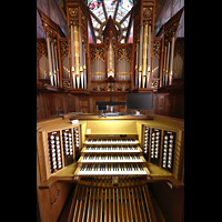 Salt Lake City, Cathedral of the Madeleine, Orgel mit Spieltisch