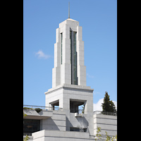 Salt Lake City, Conference Center LDS (Latter-Day Saints), Turm mit Wasserfall
