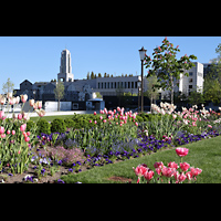 Salt Lake City, Conference Center LDS (Latter-Day Saints), Ansicht vom Temple Square von Sdosten