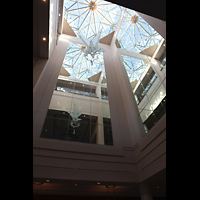 Salt Lake City, Conference Center LDS (Latter-Day Saints), Eingangshalle mit Glasskulpturen