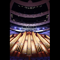 Salt Lake City, Conference Center LDS (Latter-Day Saints), Orgel perspektivisch
