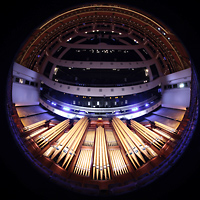 Salt Lake City, Conference Center LDS (Latter-Day Saints), Orgel und Blick zur Decke