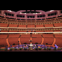 Salt Lake City, Conference Center LDS (Latter-Day Saints), Blick von der Chortribne in den Saal