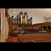 Salt Lake City, Mormon Tabernacle, Orgel seitlich