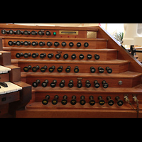 San Diego, First United Methodist Church, Rechte Registerstaffel