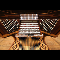 San Francisco, Louise M. Davies Symphony Hall, Spieltisch perspektivisch