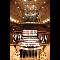 San Francisco, Louise M. Davies Symphony Hall, Spieltisch und Orgel
