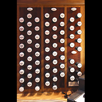 San Francisco, Grace Episcopal Cathedral, Linke Registerstaffel