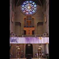 San Francisco, Grace Episcopal Cathedral, Gallery Organ an der Ostwand