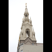 San Francisco, Ss. Peter and Paul, Trme von Osten von der Filbert Street