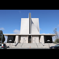 San Francisco, St. Mary's RC Cathedral of the Assumption, Ansicht von Osten von der Gough Street