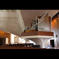 San Francisco, St. Mary's RC Cathedral of the Assumption, Orgel - Nordseite