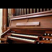 Osnabrck, Dom St. Petrus, Spieltisch der Chororgel