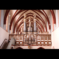 Solms-Oberbiel (bei Wetzlar), Klosterkirche Altenberg, Orgelempore