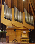 Berlin (Neuklln), Bruder-Klaus-Kirche Britz, Orgel / organ