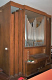 Berlin - Neuklln, Dorfkirche Rixdorf (Bethlehemskirche), Orgel / organ