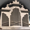 Berlin - Kpenick, Dorfkirche Schmckwitz, Orgel / organ